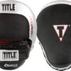 TITLE Boxing Aerovent Anarchy Punch Mitts -Titleboxing Shop aaspm bk sv 1 2