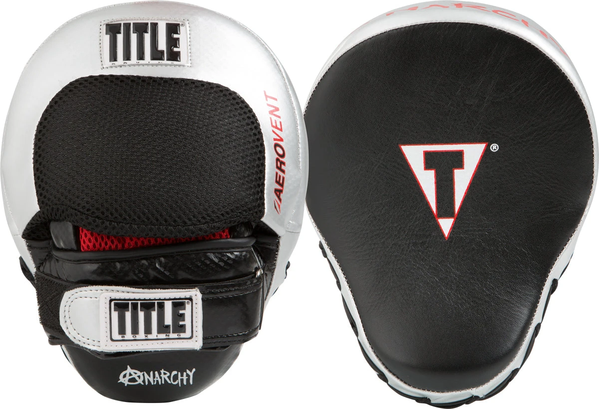 TITLE Boxing Aerovent Anarchy Punch Mitts 3 TITLE Boxing Aerovent Anarchy Punch Mitts