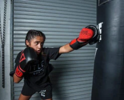 TITLE Boxing All Heart Bag Gloves 2.0 -Titleboxing Shop ahabg2 bk rd 2 1