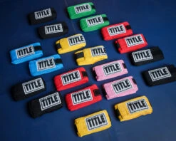TITLE Boxing Advanced Semi-Elastic 110” Assorted Hand Wraps (10 Pair) -Titleboxing Shop asahw10 2 1