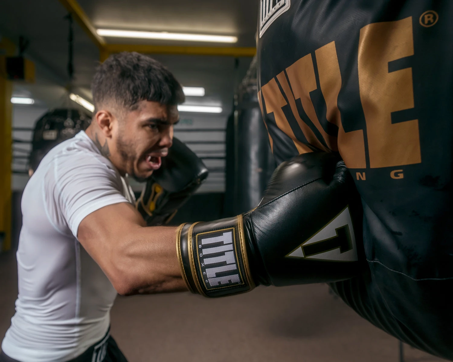 TITLE Boxeo Mexican Leather Bag Gloves Quatro 6 TITLE Boxeo Mexican Leather Bag Gloves Quatro - Image 4