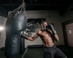 TITLE Boxeo Mexican Leather Lace Training Gloves Quatro -Titleboxing Shop batgl4 bk 4 1