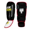 BOOM BOOM Boxing Bomber Youth Shin Guards -Titleboxing Shop bbbsgy bk 1 1