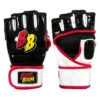 BOOM BOOM Boxing Bomber Youth MMA Gloves 1 BOOM BOOM Boxing Bomber Youth MMA Gloves -Titleboxing Shop bbmmgy bk wh rd 01
