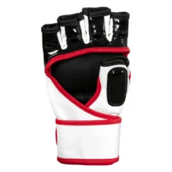 BOOM BOOM Boxing Bomber Youth MMA Gloves -Titleboxing Shop bbmmgy bk wh rd 04