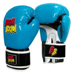 BOOM BOOM Boxing Striker Youth Boxing Gloves -Titleboxing Shop bbsbgy2 lbl bk 002