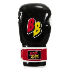 BOOM BOOM Boxing Silencer Youth Bag Gloves -Titleboxing Shop bbybgs bk wh rd 03
