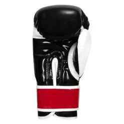 BOOM BOOM Boxing Silencer Youth Bag Gloves -Titleboxing Shop bbybgs bk wh rd 04