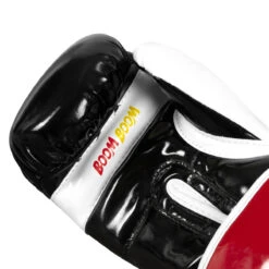 BOOM BOOM Boxing Silencer Youth Bag Gloves -Titleboxing Shop bbybgs bk wh rd 05