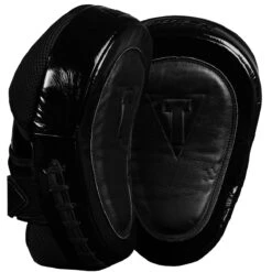 TITLE Black Blast Punch Mitts -Titleboxing Shop bkbstpm bk 3