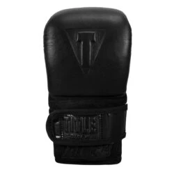 TITLE Black Old School Leather Pro Bag Gloves 12 TITLE Black Old School Leather Pro Bag Gloves -Titleboxing Shop bktbg 003