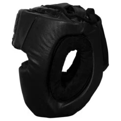 TITLE Black Training Headgear -Titleboxing Shop bkthg bk 3
