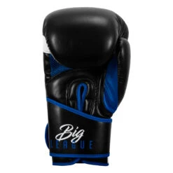 TITLE Boxing Leather Big League Training Gloves 15 TITLE Boxing Leather Big League Training Gloves -Titleboxing Shop bltg2 bk bl 04
