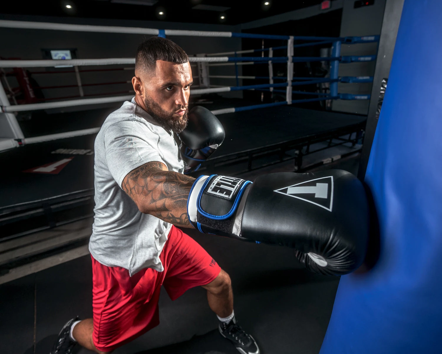 TITLE Boxing Leather Big League Training Gloves 9 TITLE Boxing Leather Big League Training Gloves - Image 7