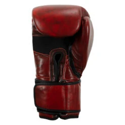 TITLE Boxing Blood Red Leather Bag Gloves -Titleboxing Shop brbg rd 004 4
