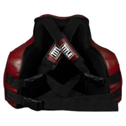 TITLE Boxing Blood Red Leather Body Protector -Titleboxing Shop brmmbp rd 4