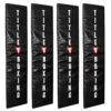 TITLE Boxing Ring Post Pads 2.0 -Titleboxing Shop brpp2 bk 1 1