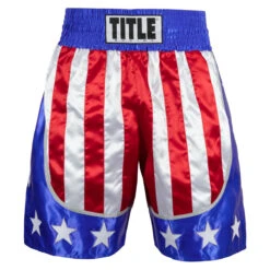 TITLE Boxing USA Trunks 4.0 -Titleboxing Shop btusa4 rd wh bl 02