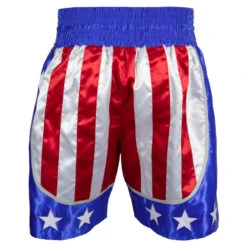 TITLE Boxing USA Trunks 4.0 -Titleboxing Shop btusa4 rd wh bl 03