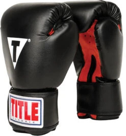 TITLE Classic Boxing Gloves -Titleboxing Shop cabg bk rd 1 1