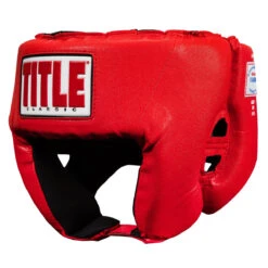 TITLE Classic USA Boxing Competition Headgear – Open Face -Titleboxing Shop cachx1 rd 1
