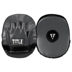 TITLE Boxing Cobra Micro Mitts 3.0 -Titleboxing Shop cmpm3 gr bk 1 1