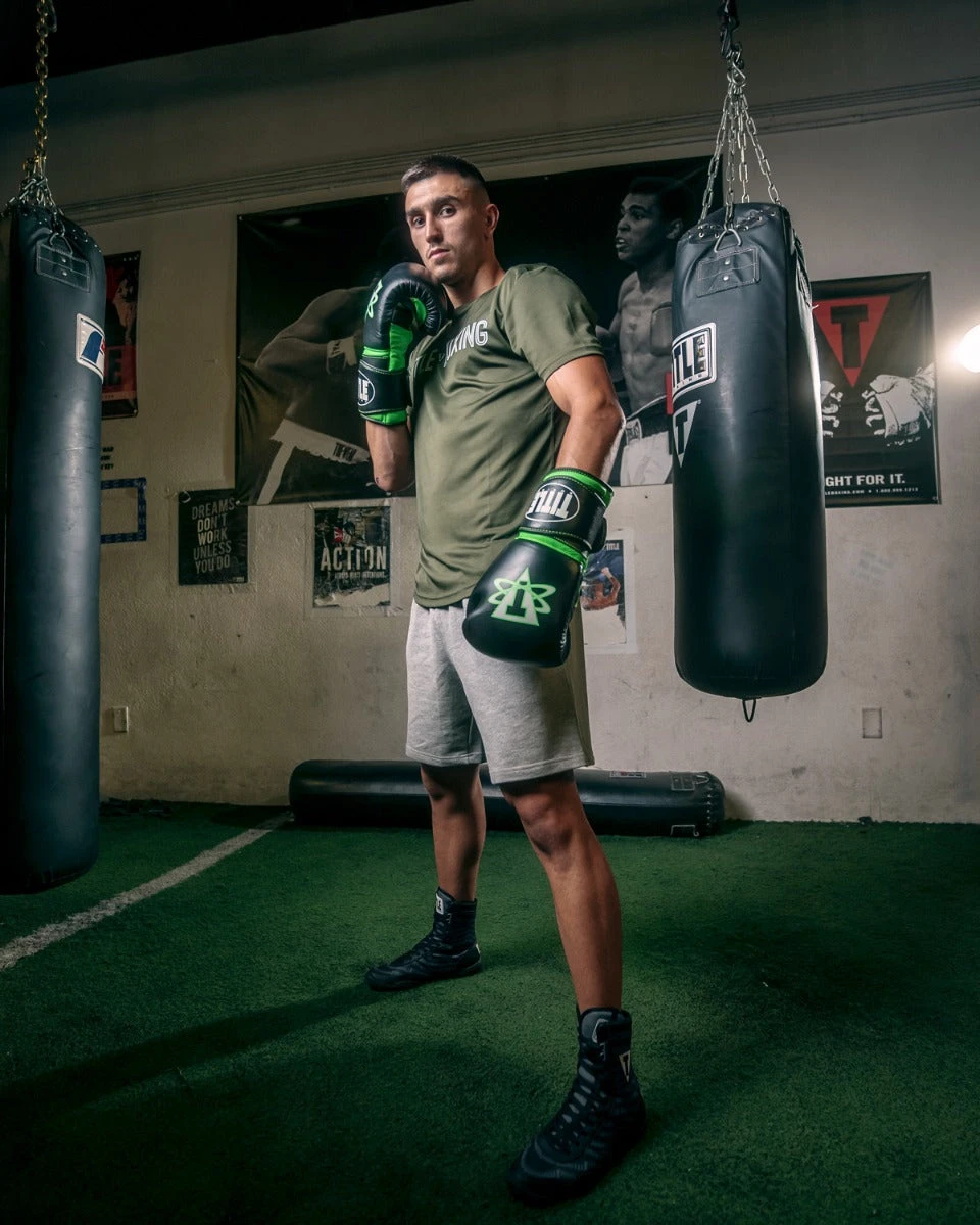 TITLE Boxing Leather Cosmic Training Gloves 10 TITLE Boxing Leather Cosmic Training Gloves - Image 8