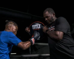 TITLE Classic Round Punch Shield V2 -Titleboxing Shop cpsh2 rdbk