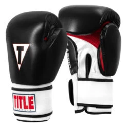 TITLE Classic Leather Super Bag Gloves 2.0 -Titleboxing Shop csbgl2 bk wh rd 02