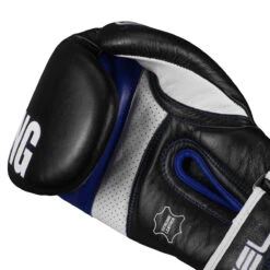 TITLE Boxing Gel Soft Strike Bag Gloves -Titleboxing Shop cssgbg1 bk bl 05