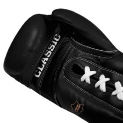 TITLE Classic Leather Lace Training Gloves 2.0 -Titleboxing Shop ctsgl2 bk 05
