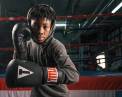 TITLE Classic Leather Elastic Training Gloves 2.0 -Titleboxing Shop ctsgv22 bk