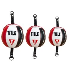 TITLE Boxing Infused Foam Double End Bags -Titleboxing Shop debif rd wh bk 1