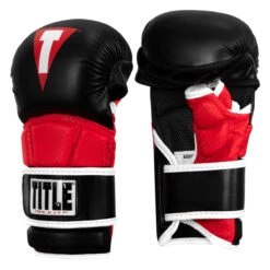 TITLE MMA Full Contact Sparring Gloves 11 TITLE MMA Full Contact Sparring Gloves -Titleboxing Shop fcsg bk rd 02