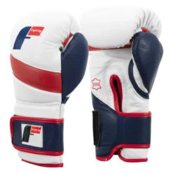 Fighting Dual Strap Training Gloves 2.0 -Titleboxing Shop fdstg2 wh rd bl 02