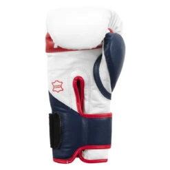 Fighting Dual Strap Training Gloves 2.0 -Titleboxing Shop fdstg2 wh rd bl 04