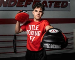 TITLE Boxing Fighting Fresh Leather Punch Mitts -Titleboxing Shop ffpm