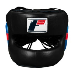 Fighting Leather No Contact Headgear -Titleboxing Shop ffshg2 bk 2
