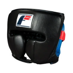 Fighting Leather Sparring Headgear 20 Fighting Leather Sparring Headgear -Titleboxing Shop flshg2 bk 1