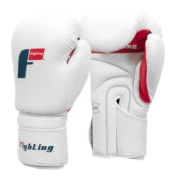 Fighting Leather Training Gloves -Titleboxing Shop fltg2 wh 02