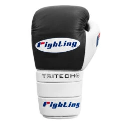 Fighting Tri-Tech Tenacious Lace Training Gloves 27 Fighting Tri-Tech Tenacious Lace Training Gloves -Titleboxing Shop fs3ttgl bk wh 003