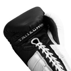 Fighting Tri-Tech Tenacious Lace Training Gloves 29 Fighting Tri-Tech Tenacious Lace Training Gloves -Titleboxing Shop fs3ttgl bk wh 005