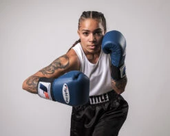 Fighting USA Boxing Competition Gloves - Elastic -Titleboxing Shop fsagus bl