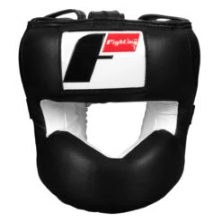 Fighting No Contact Headgear -Titleboxing Shop fschg bk 2