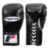 Fighting Fearless Certified Pro Fight Gloves II -Titleboxing Shop fspfg2 bk 01
