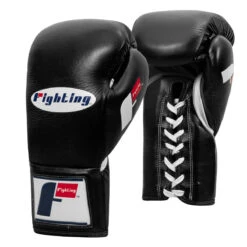 Fighting Fearless Certified Pro Fight Gloves II -Titleboxing Shop fspfg2 bk 02