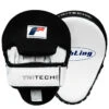 Fighting Tri-Tech Curved Mitts -Titleboxing Shop fsppm wh bk 1 5
