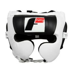 Fighting Tri-Tech Training Headgear -Titleboxing Shop fspthg wh bk 2