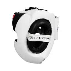 Fighting Tri-Tech Training Headgear -Titleboxing Shop fspthg wh bk 3