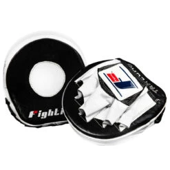 Fighting Tri-Tech Micro Mitts -Titleboxing Shop fstmm bk wh 4